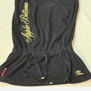 Apple Bottoms Black Top with Gold Logo